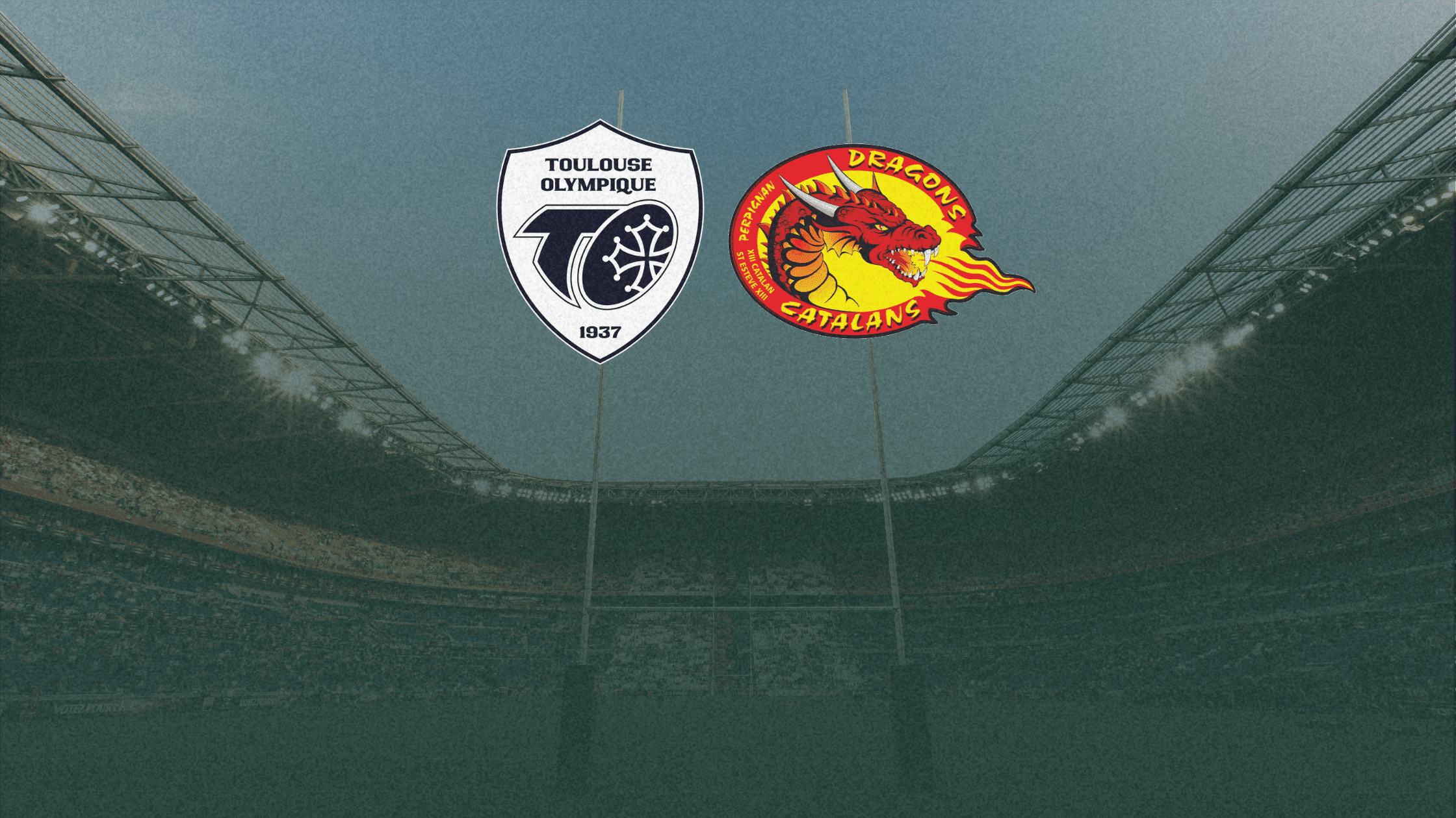 Rugby league derby at Ernest-Wallon: Toulouse and the Catalans Dragons play for eighth place tonight