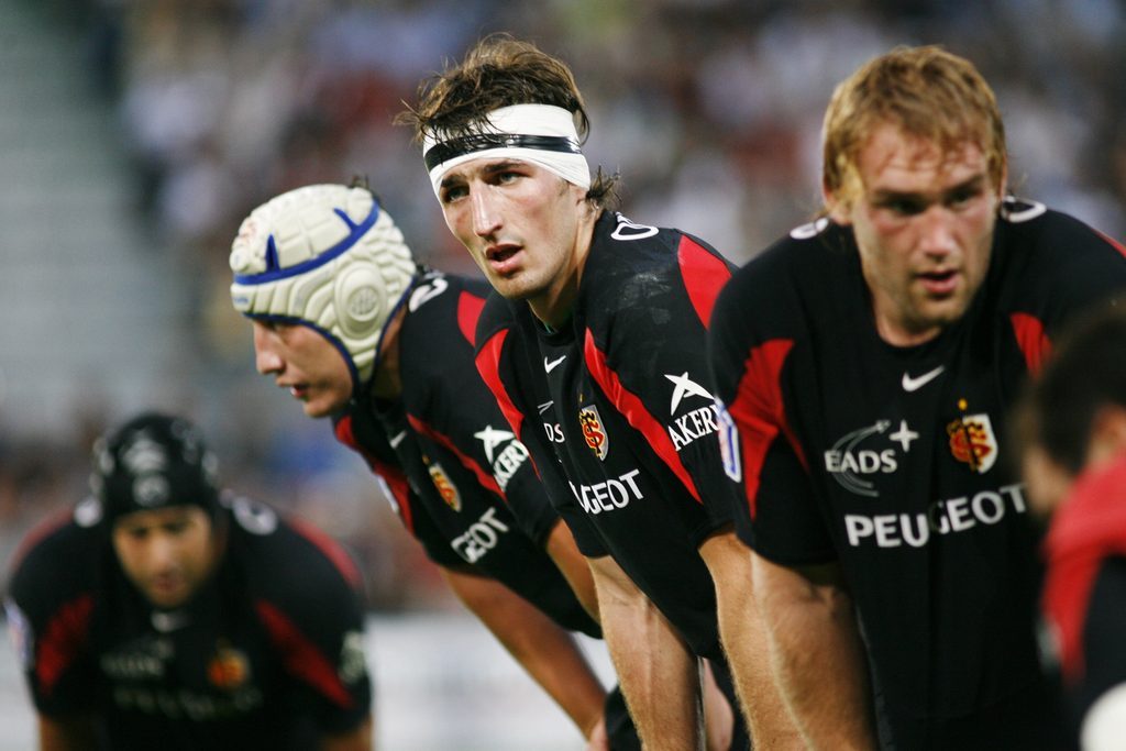 Jean-François Montauriol in the Stade Toulousain shirt during Brive v Toulouse in the Top 14 in 2006