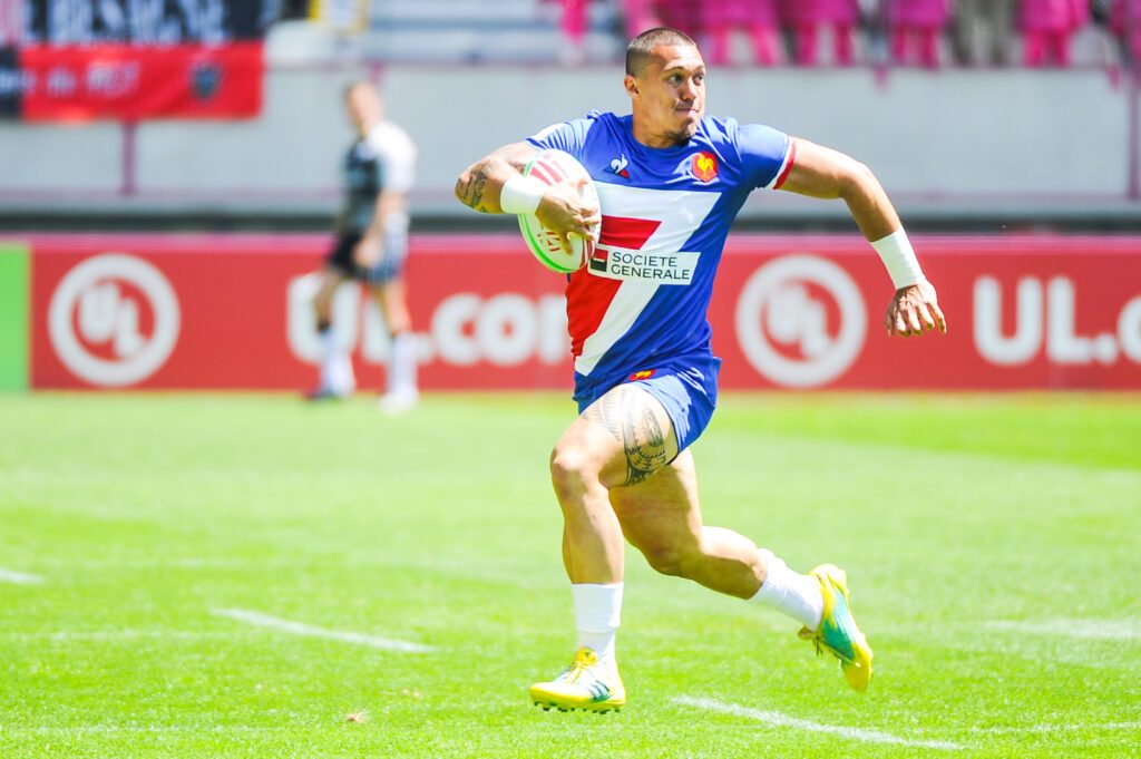 Teiva Jacquelain with France Sevens