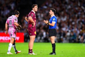 Why Penaud was sin-binned for knocking the ball backwards